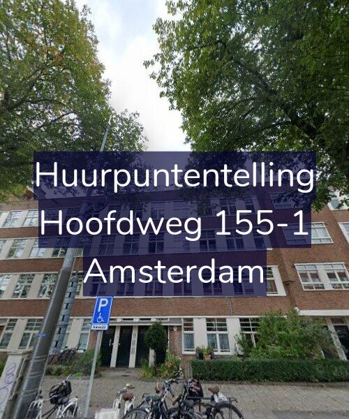 Foto gevel Huurpuntentelling voor Hoofdweg 155-1, Amsterdam