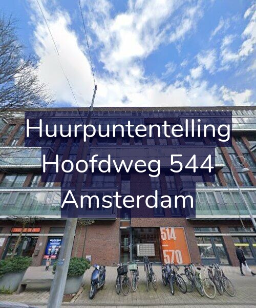 Foto gevel Huurpuntentelling voor Hoofdweg 544, Amsterdam