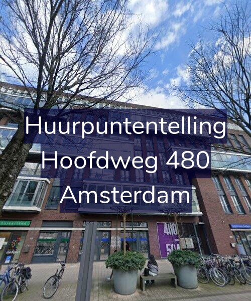 Foto gevel Huurpuntentelling voor Hoofdweg 480, Amsterdam
