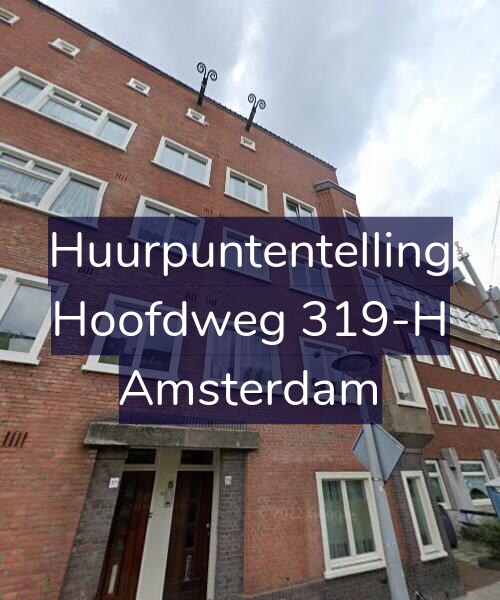Foto gevel Huurpuntentelling voor Hoofdweg 319-H, Amsterdam
