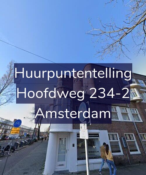 Foto gevel Huurpuntentelling voor Hoofdweg 234-2, Amsterdam