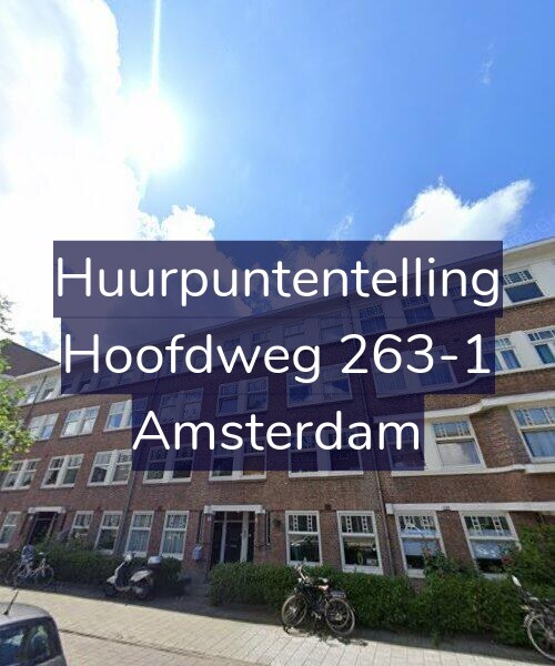 Foto gevel Huurpuntentelling voor Hoofdweg 263-1, Amsterdam