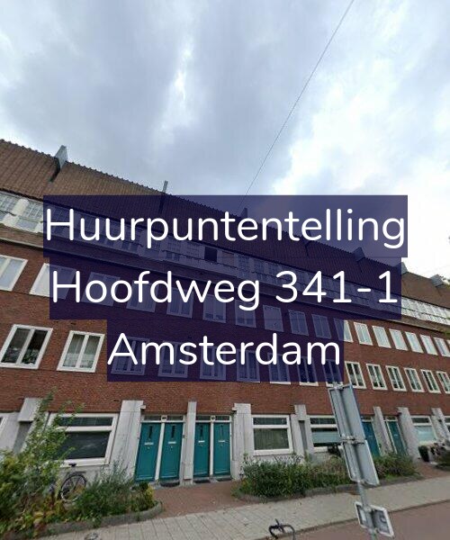 Foto gevel Huurpuntentelling voor Hoofdweg 341-1, Amsterdam