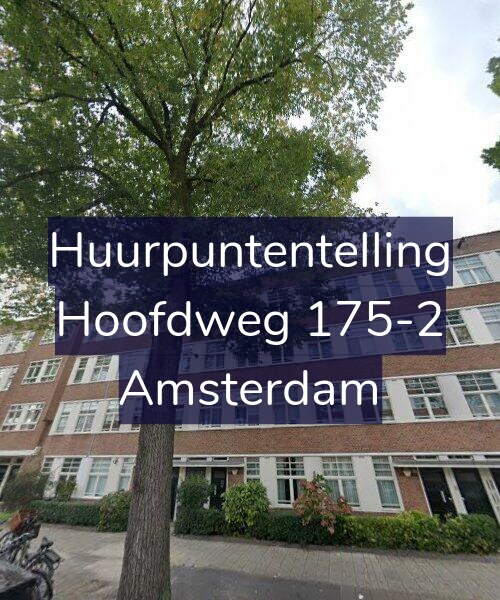 Foto gevel Huurpuntentelling voor Hoofdweg 175-2, Amsterdam