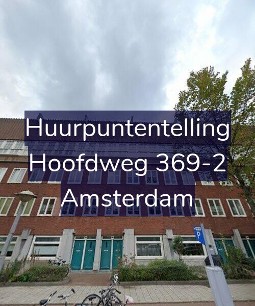 Foto gevel Huurpuntentelling voor Hoofdweg 369-2, Amsterdam