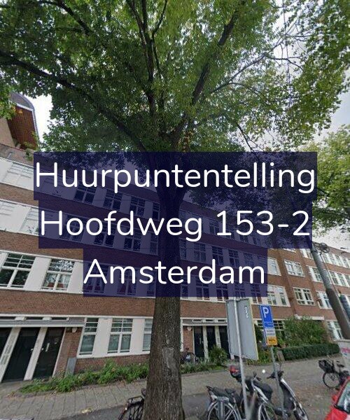 Foto gevel Huurpuntentelling voor Hoofdweg 153-2, Amsterdam