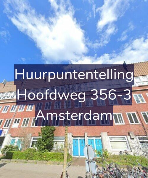 Foto gevel Huurpuntentelling voor Hoofdweg 356-3, Amsterdam