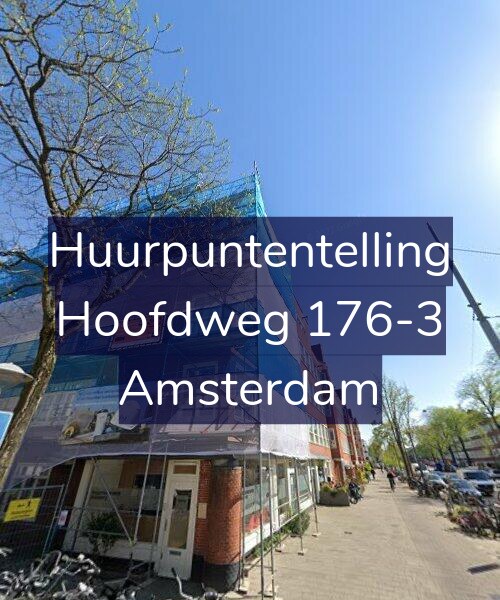 Foto gevel Huurpuntentelling voor Hoofdweg 176-3, Amsterdam