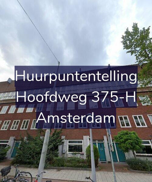 Foto gevel Huurpuntentelling voor Hoofdweg 375-H, Amsterdam