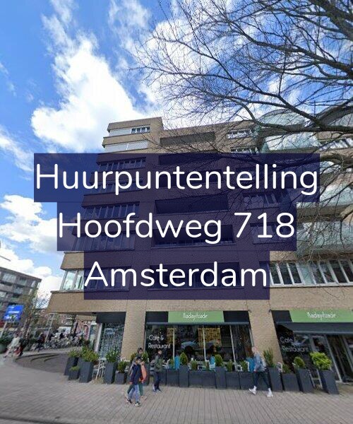 Foto gevel Huurpuntentelling voor Hoofdweg 718, Amsterdam