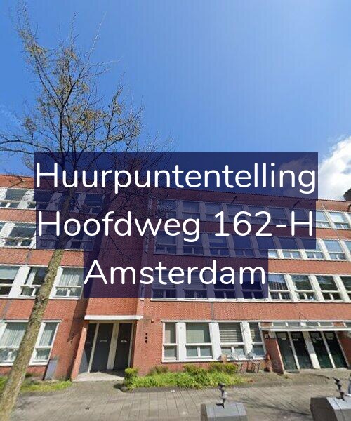 Foto gevel Huurpuntentelling voor Hoofdweg 162-H, Amsterdam