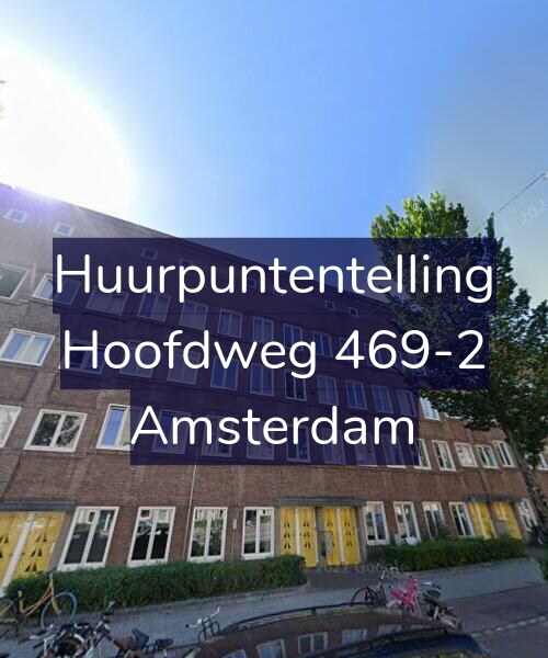 Foto gevel Huurpuntentelling voor Hoofdweg 469-2, Amsterdam