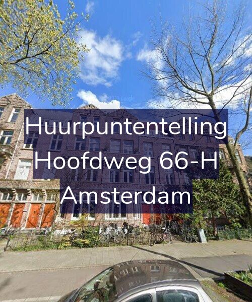 Foto gevel Huurpuntentelling voor Hoofdweg 66-H, Amsterdam