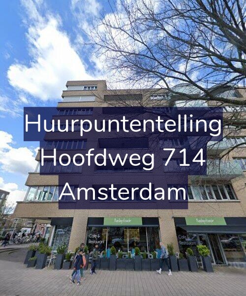 Foto gevel Huurpuntentelling voor Hoofdweg 714, Amsterdam