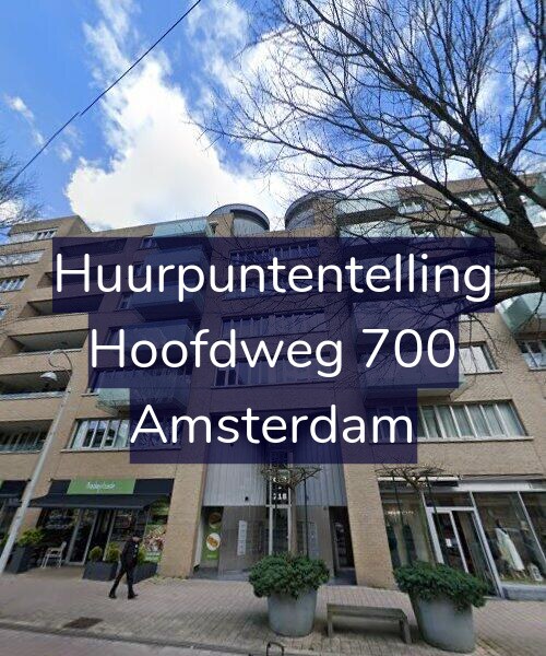 Foto gevel Huurpuntentelling voor Hoofdweg 700, Amsterdam