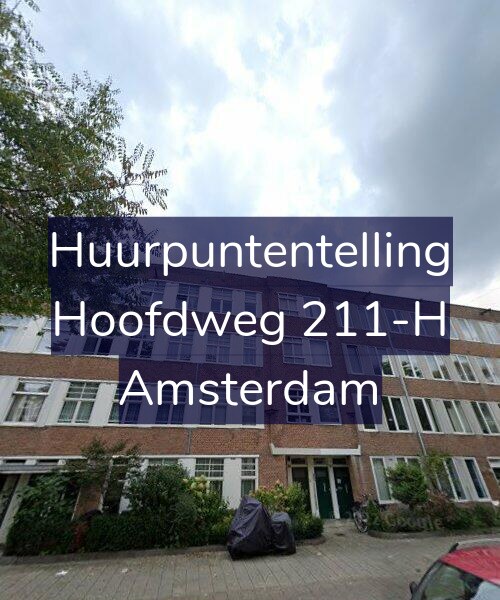 Foto gevel Huurpuntentelling voor Hoofdweg 211-H, Amsterdam