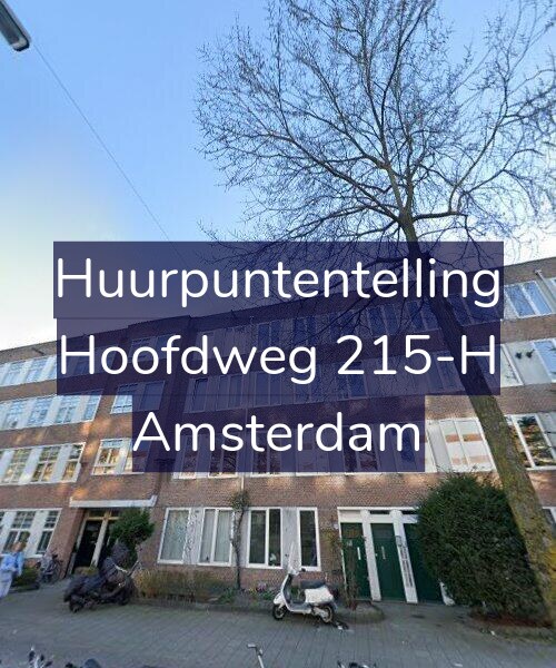 Foto gevel Huurpuntentelling voor Hoofdweg 215-H, Amsterdam