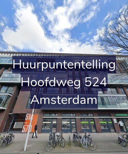 Foto gevel Huurpuntentelling voor Hoofdweg 524, Amsterdam