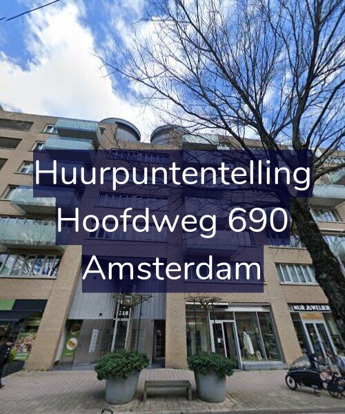 Foto gevel Huurpuntentelling voor Hoofdweg 690, Amsterdam