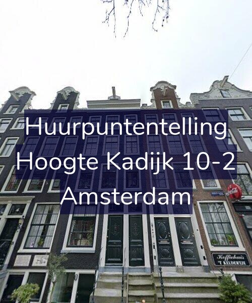 Foto gevel Huurpuntentelling voor Hoogte Kadijk 10-2, Amsterdam
