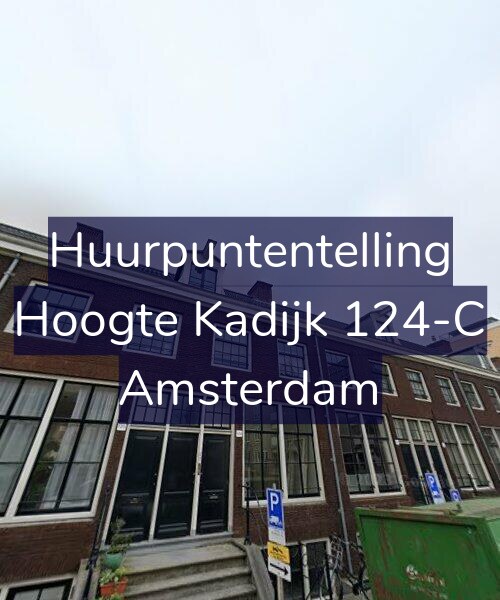 Foto gevel Huurpuntentelling voor Hoogte Kadijk 124-C, Amsterdam