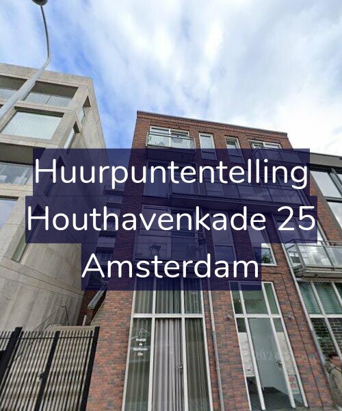 Foto gevel Huurpuntentelling voor Houthavenkade 25, Amsterdam