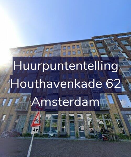 Foto gevel Huurpuntentelling voor Houthavenkade 62, Amsterdam