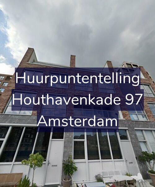 Foto gevel Huurpuntentelling voor Houthavenkade 97, Amsterdam