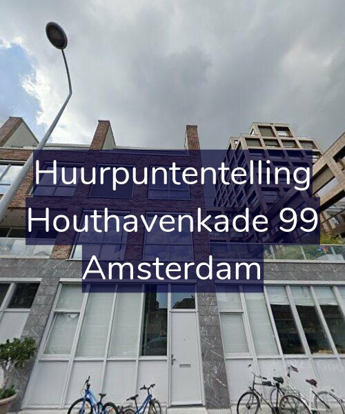 Foto gevel Huurpuntentelling voor Houthavenkade 99, Amsterdam