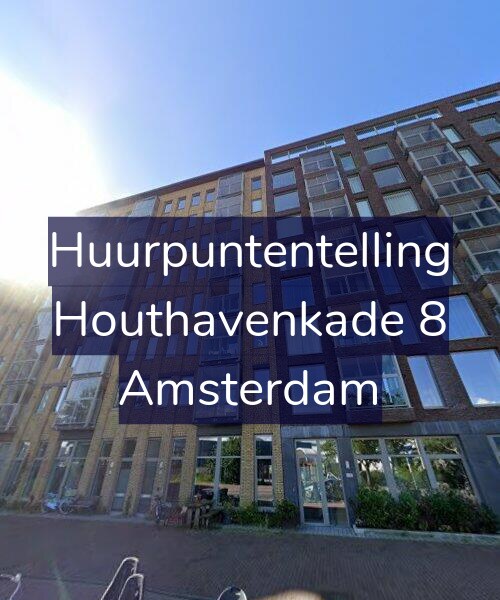 Foto gevel Huurpuntentelling voor Houthavenkade 8, Amsterdam
