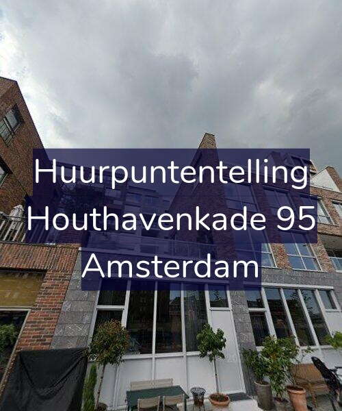 Foto gevel Huurpuntentelling voor Houthavenkade 95, Amsterdam