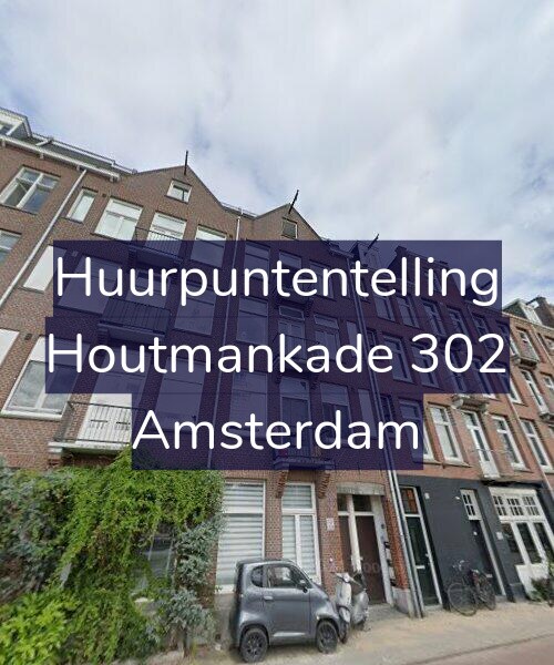 Foto gevel Huurpuntentelling voor Houtmankade 302, Amsterdam