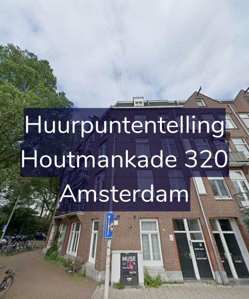 Foto gevel Huurpuntentelling voor Houtmankade 320, Amsterdam