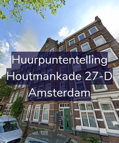 Foto gevel Huurpuntentelling voor Houtmankade 27-D, Amsterdam