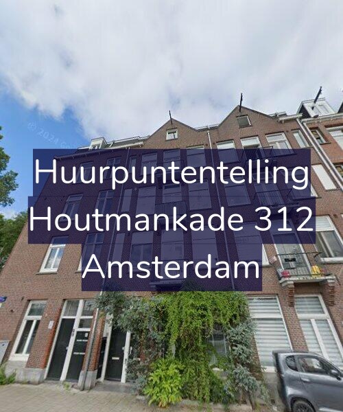 Foto gevel Huurpuntentelling voor Houtmankade 312, Amsterdam