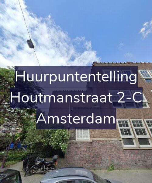 Foto gevel Huurpuntentelling voor Houtmanstraat 2-C, Amsterdam