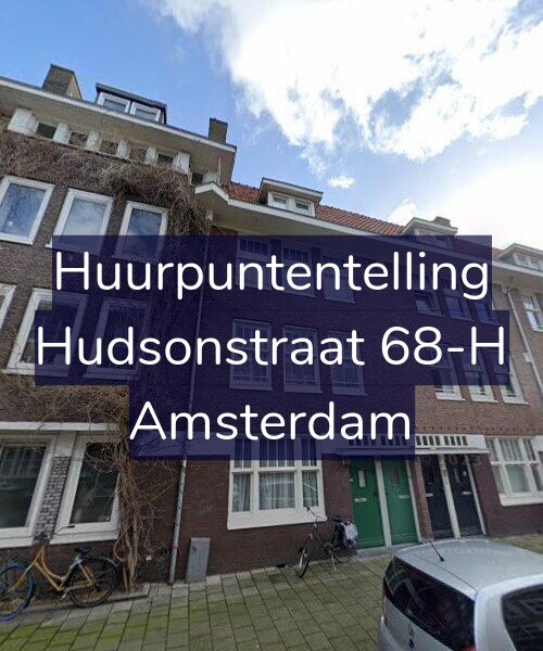 Foto gevel Huurpuntentelling voor Hudsonstraat 68-H, Amsterdam
