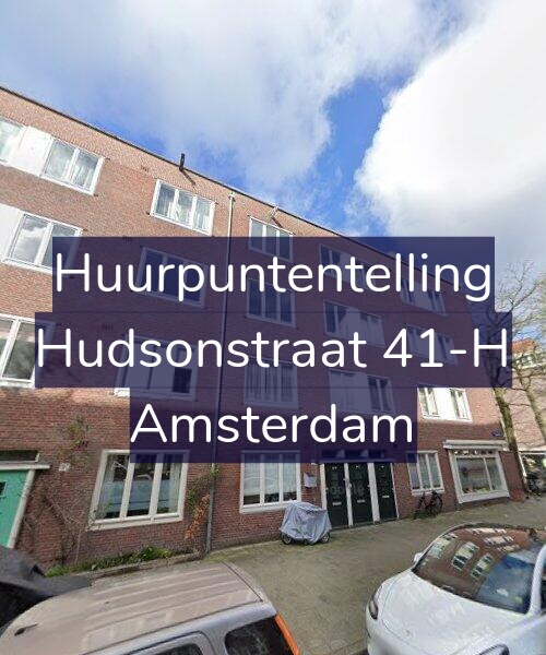 Foto gevel Huurpuntentelling voor Hudsonstraat 41-H, Amsterdam
