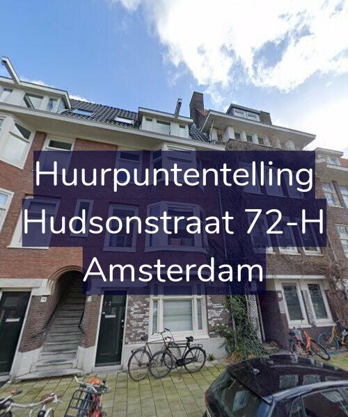 Foto gevel Huurpuntentelling voor Hudsonstraat 72-H, Amsterdam