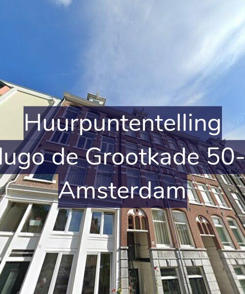 Foto gevel Huurpuntentelling voor Hugo de Grootkade 50-2, Amsterdam