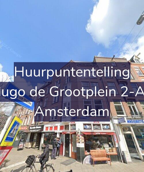 Foto gevel Huurpuntentelling voor Hugo de Grootplein 2-A4, Amsterdam