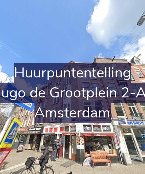 Foto gevel Huurpuntentelling voor Hugo de Grootplein 2-A1, Amsterdam