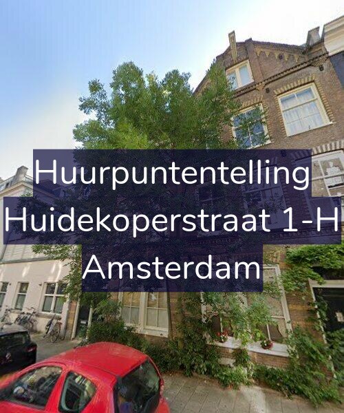 Foto gevel Huurpuntentelling voor Huidekoperstraat 1-H, Amsterdam