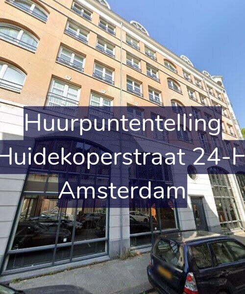 Foto gevel Huurpuntentelling voor Huidekoperstraat 24-H, Amsterdam