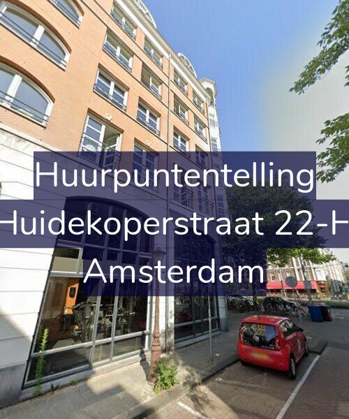 Foto gevel Huurpuntentelling voor Huidekoperstraat 22-H, Amsterdam
