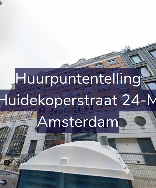 Foto gevel Huurpuntentelling voor Huidekoperstraat 24-M, Amsterdam