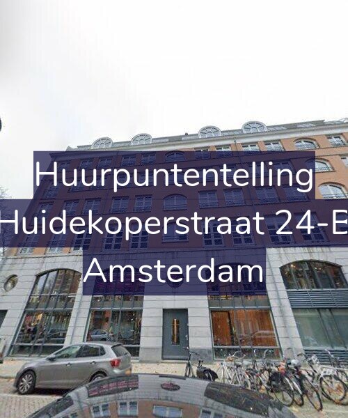 Foto gevel Huurpuntentelling voor Huidekoperstraat 24-B, Amsterdam
