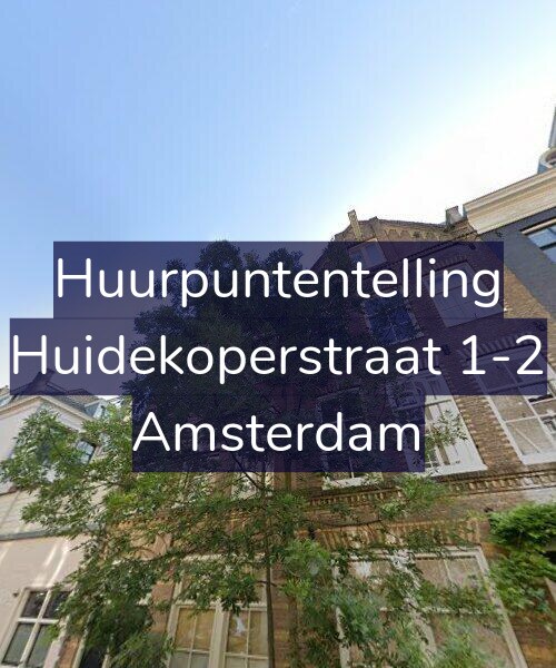 Foto gevel Huurpuntentelling voor Huidekoperstraat 1-2, Amsterdam