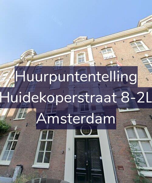 Foto gevel Huurpuntentelling voor Huidekoperstraat 8-2L, Amsterdam