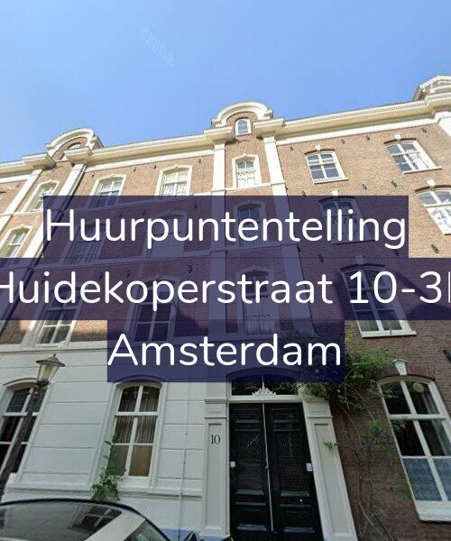 Foto gevel Huurpuntentelling voor Huidekoperstraat 10-3L, Amsterdam
